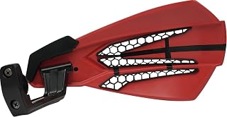 Cycra MX Race - Protectores de mano para carreras de gas, color rojo