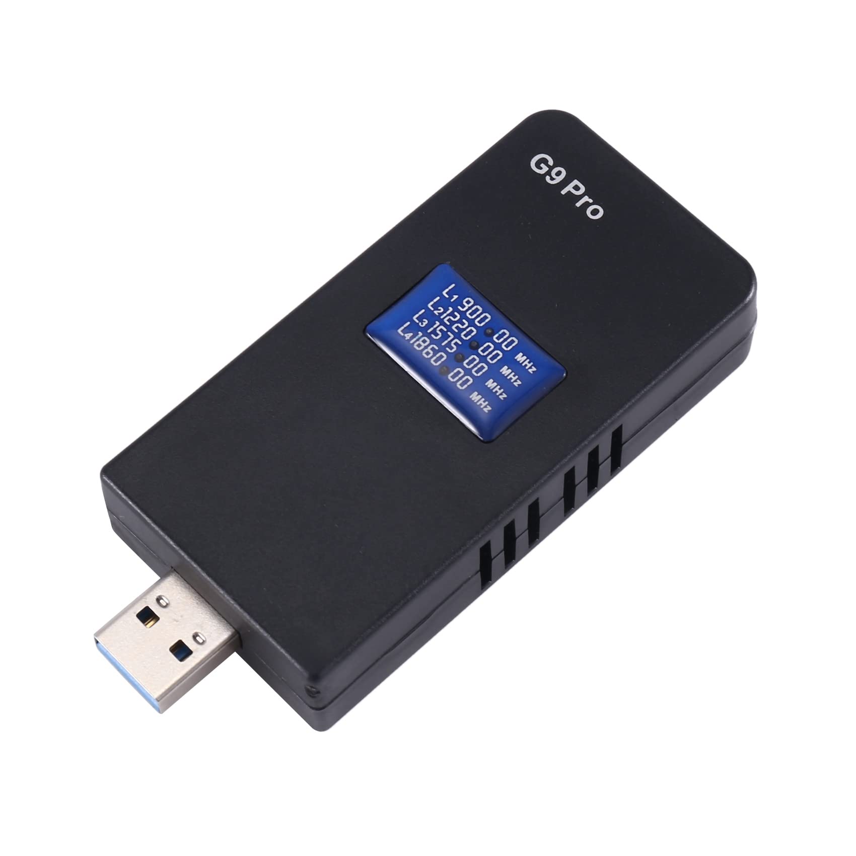 Jkjhbhged 1 PCS G9 Pro 4 Band Portable Detector Anti- 2G+3G +GPS+GSM+Wifi Frequency Device Black (B)
