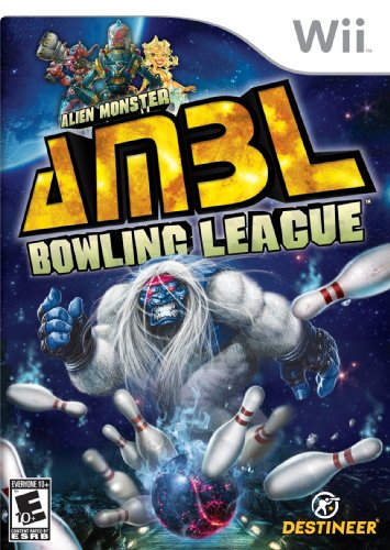 Destineer 828068212964 Alien-Monster Bowling League - Nintendo Wii cover