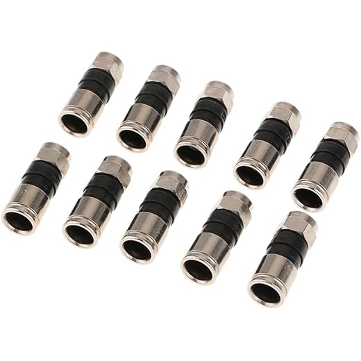 UniQMart RG 6 Snap & Seal Outdoor Compression Connector for