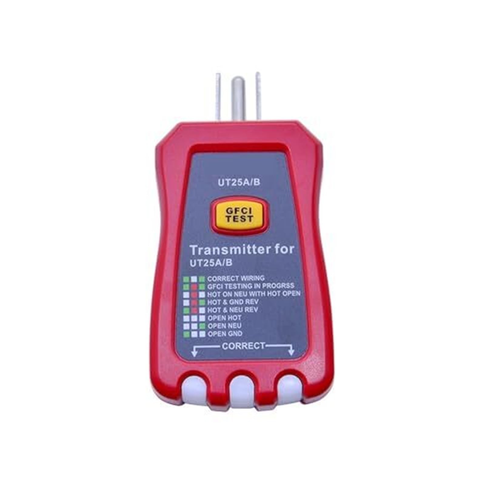 Wyszukiwarka wyłączników automatycznych UT25A i automatyczny tester gniazdek ze wskaźnikiem LED dla majsterkowiczów elektryków