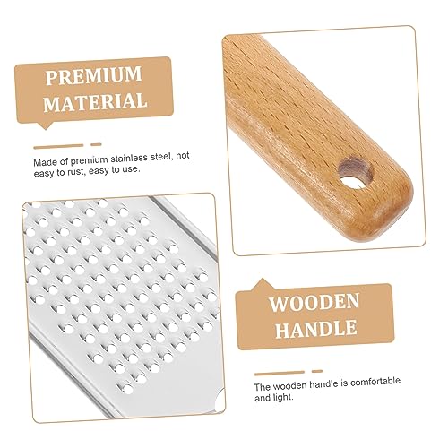 HEALLILY rallador para queso de acero inoxidable set 2 pcs miniatura 6