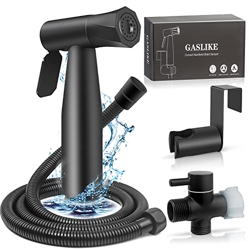 【Upgrade】Handheld Bidet Sprayer for Toilet–Premium Stainless Steel Handheld Bidet Attachment for Toilet with 2 Water Adjustment, Perfect for Intimate Care, Cloth Diapers, Toilet Cleaner (Black) 【Upgrade】Handheld Bidet Sprayer for Toilet–Premium Stainless Steel Handheld Bidet Attachment for Toilet with 2 Water Adjustment, Perfect for Intimate Care, Cloth Diapers, Toilet Cleaner (Black)