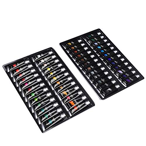 Yinuoday Acryl Verf Set 48 Kleuren 22 ml DIY Acryl Pigment Kleurrijke Verf Set Schilderen Tekening Accessoire voor Kinderen en Volwassenen - Afbeelding 7