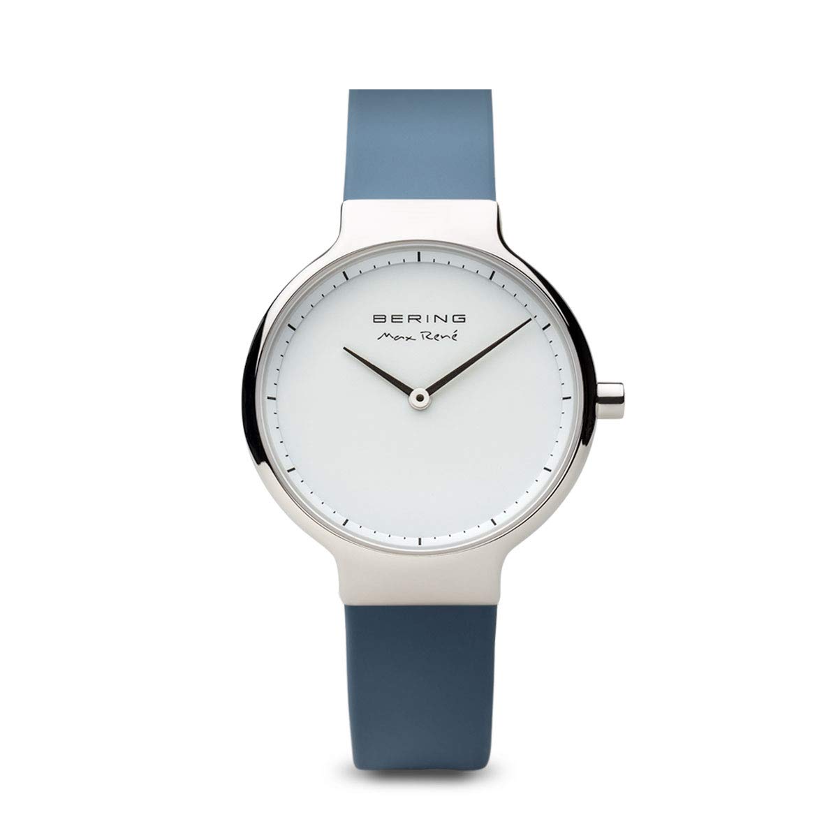 BERING Women Analog Quartz Max René Collection Watch with Silicone Strap and Sapphire Crystal 15531-700