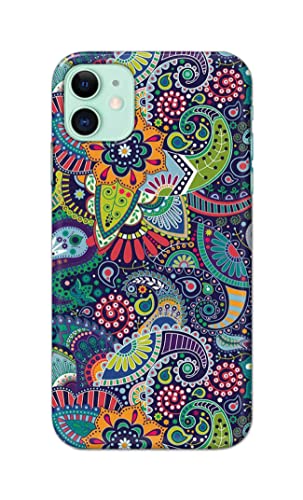 Image of Printed Hard Back Cover Case for Apple iPhone 11 Back Cover (Miraculous Patterns) -1803