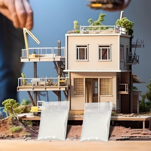TOYANDONA 20taschen Miniatur Bauzement Zement Kleber für Miniaturmodelle Puppenhaus-ziegelkleber Mini-mauerkleber Diy-klebstoff für Landschaftsgestaltung und Modellbau