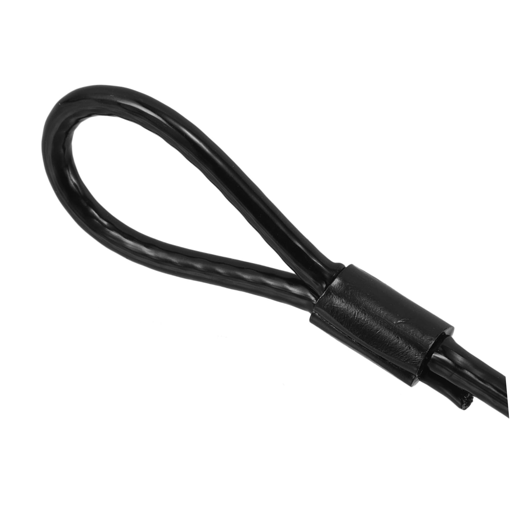 Yardwe Cavo di Sicurezza in Filo D’acciaio 4mm Nero per Luci da Palcoscenico, Resistente Fino a 50 Kg, Set da 10 Pezzi Gancio per Illuminazione Scenica Professionale