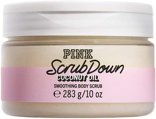 Victoria's Secret PINK Scrub Down Coconut Oil Smoothing Body Scrub