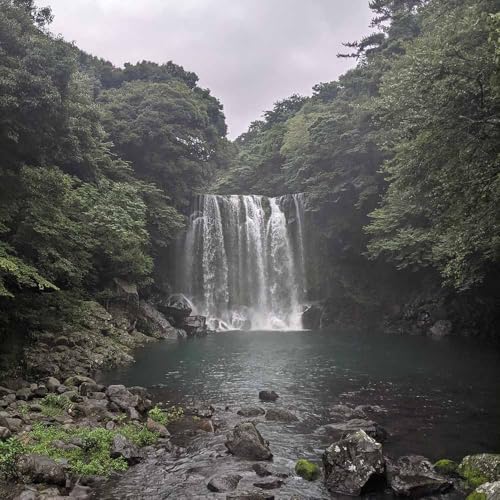 Cheonjeyeon Waterfalls, Jeju, Korea