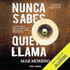 Diseño de la portada del título Nunca sabes quién llama