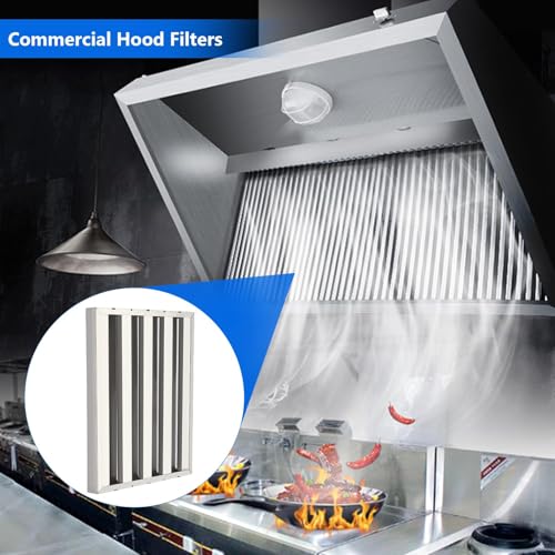 Filtre de hotte micro-ondes en acier inoxydable 430 durable Garvee - 4