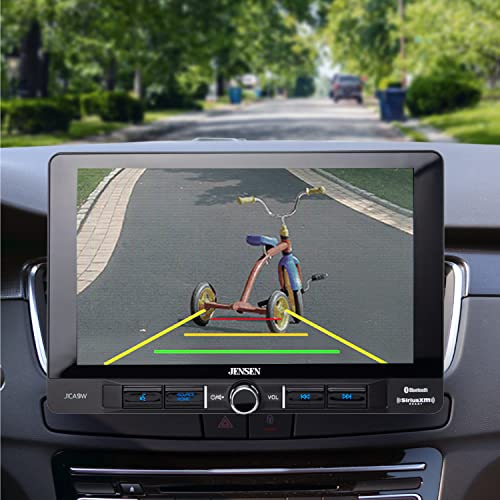 Jensen Cm9Mir 9-Inch Single Din Car Stereo & Jensen Bucam100J Backup Camera #TOP7