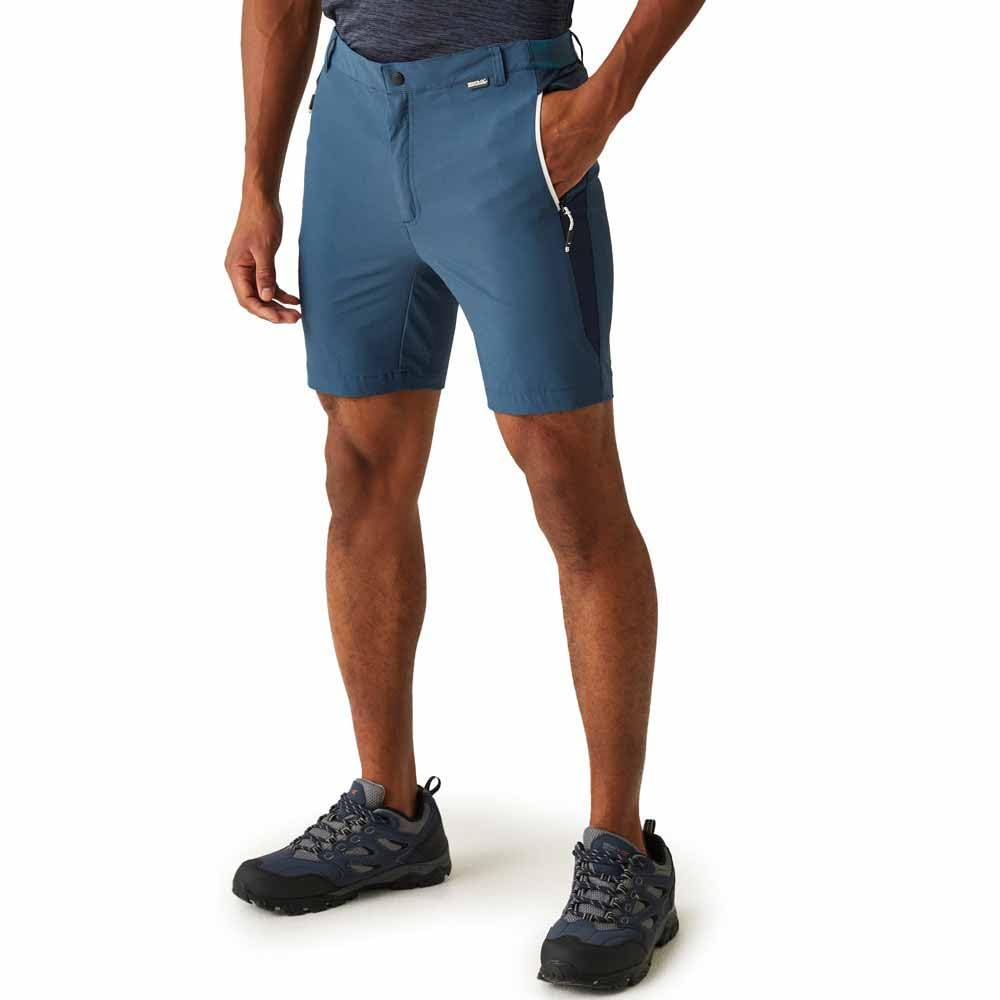 Regatta Men's Moonlight Denim/Navy Mountain Ii Shorts