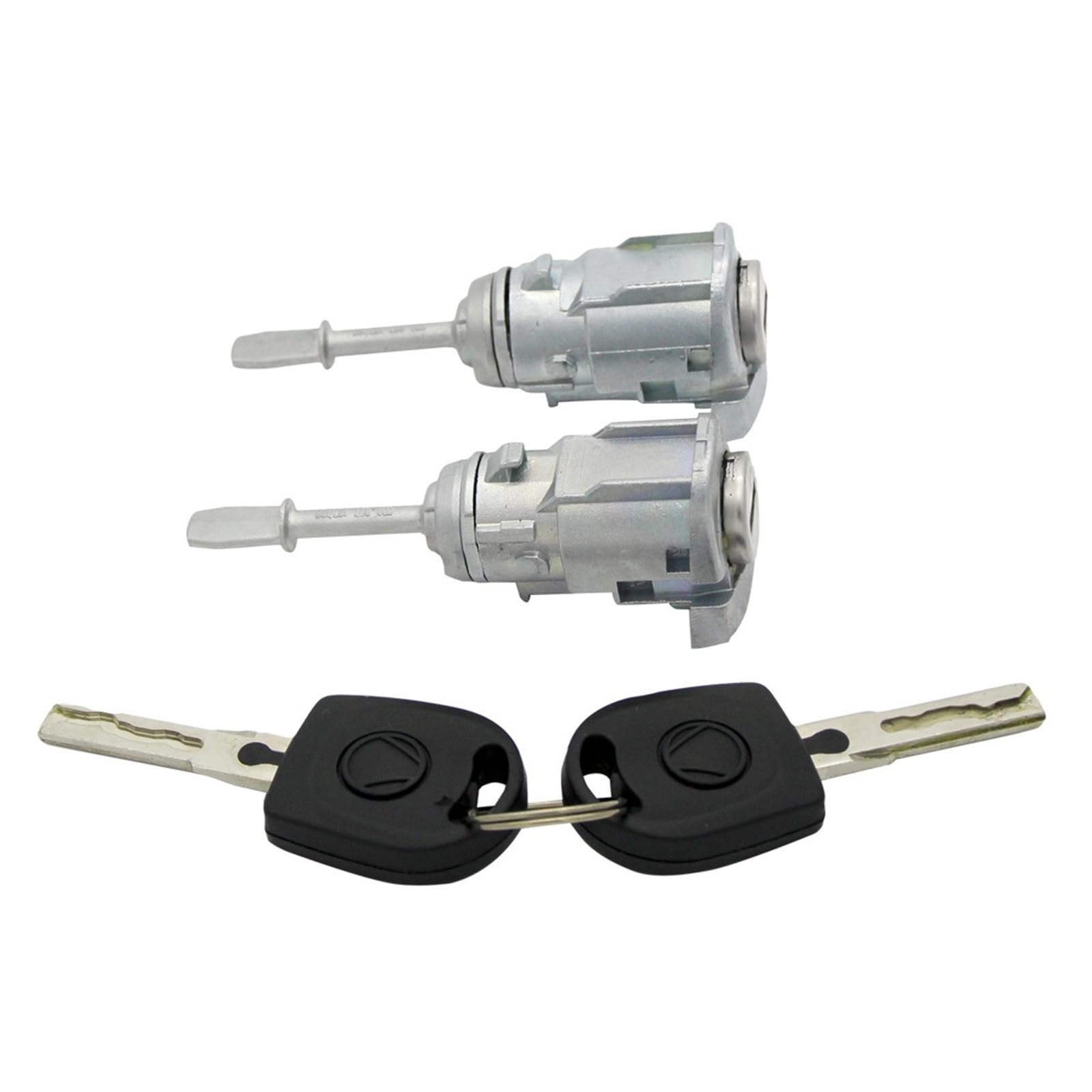 Fit For PASSAT SEAT TOLEDO LEON AROSA LUPO LEFT RIGHT DOOR LOCK BARREL CYLINDER REPAIR SET3B0837167/168(Left Assembled Lock)