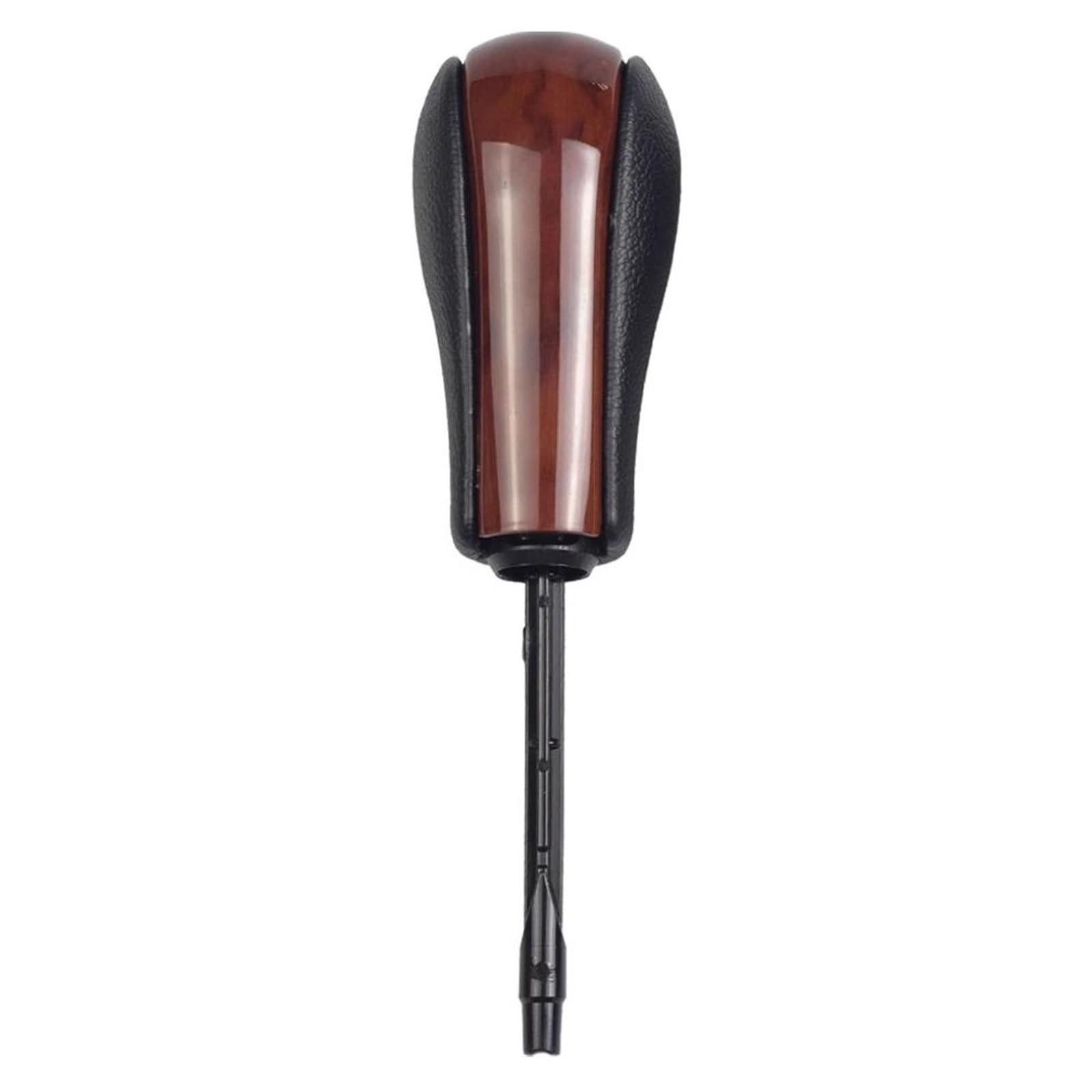 Ydxherta Wood-Long Carbon Fiber Car Automatic Gearshift Stick Knob Handball For E38 E39 E46 E53 E60 E61 E63 E64 E83 E81 E82 E87 E90 E91 E92 E93 Z4 Z3 E53 X5 X3 Spare Parts(Wood-Long)