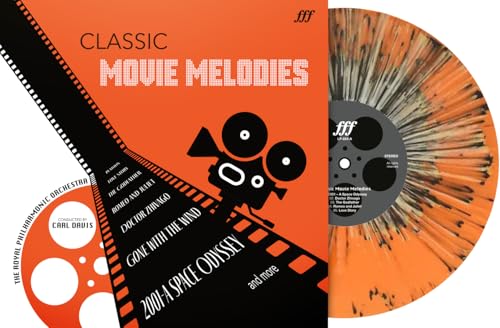 Pochette de Classic Movie Melodies (The Godfather, Gone With The Wind, Dr. Zhivago Etc.) - Orange Splatter Vinyl [Vinyl LP]