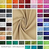 gardinenstoff meterware günstig - 100% Baumwolle in Öko-Tex Standard 100 Qualität - In 56 schönen Farben---ACHTUNG VERKAUF NUR IN HAUSHALTSÜBLICHEN MENGEN !!! GROßBESTELLUNGEN WERDEN STORNIERT!!! DA WIR MOMENTAN DIE BAUMWOLLE AUS VERSCHIEDENEN QUELLEN BEZIEHEN GIBST DEFINITIV FARBABWEICHUNGEN