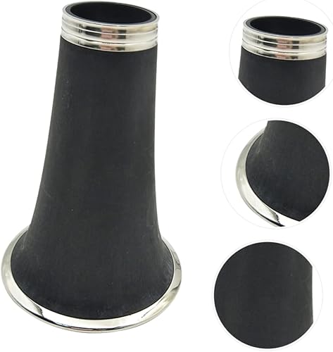 Miniatura 6 de Tubo de clarinete B Piezas de clarinete plano Suministros de clarinete Tubo de paso de agudos B Tubo de clarinete plano Barril Clarinete ajustable