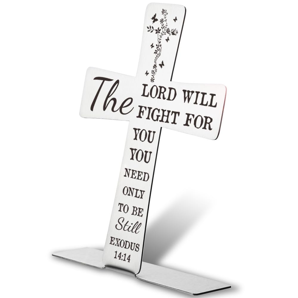 THRXOBN EXODUS14:14 Inspirational Gifts for Men, Coworker, Spiritual Gifts for Women, Jesus Decor for Women, Coworker, Faith Decor for Friend, WAA7