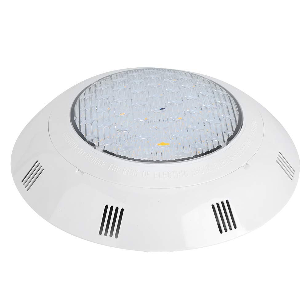Wakects Teichlicht, an der Wand Montiertes LED-Licht 12 W 12 V Unterwasserlampenlicht, Aquarium-Brunnen-Teich-Pool-Unterwasserlandschaftslichtlampe