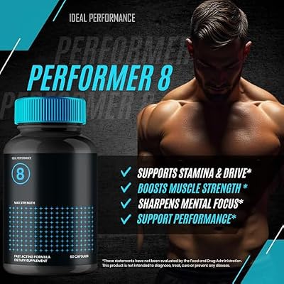 IDEAL PERFORMANCE (3 Pack) Performer 8 Pills (180 Capsules)