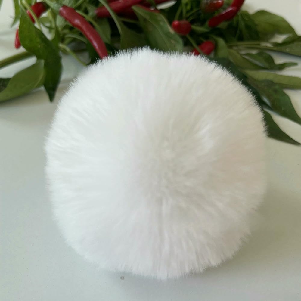Pompon moelleux et doux haut de gamme pour finitions de vêtements et fournitures d'art