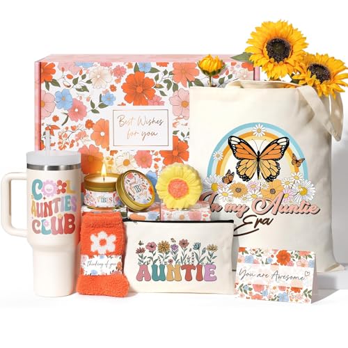 Best Aunt Gifts, Christmas Gifts for Auntie from Niece Nephew,