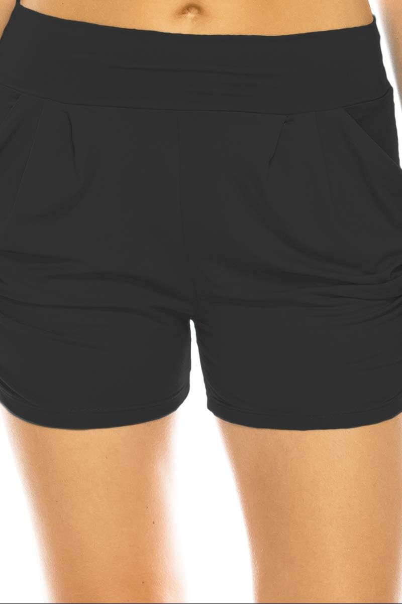 Leggings Depot Buttery Soft Casual Shorts for Women, Comfy Women's Lounge Shorts - Image 4