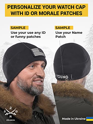 30% Off Fleece Watch Cap – Warm Winter Beanie for Men - Image 5