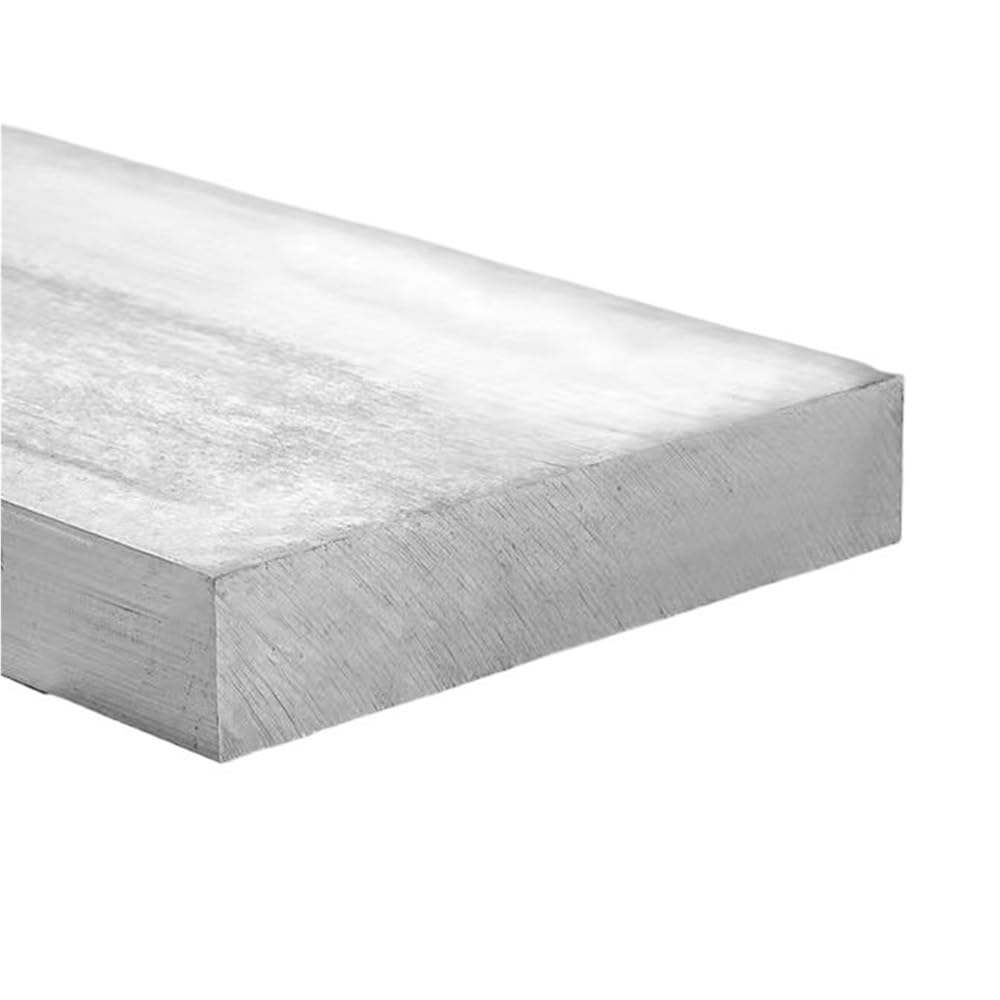 Placa de metal plana de aluminio 6061, hoja ligera y duradera, espesor 3 mm-10 mm, 1 unidad(8x30x300mm)
