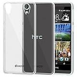 AMZER Case Pudding Soft Gel TPU Cover Skin for HTC Desire 820, 820Q, 820S, 820T and 820G Plus - Clear