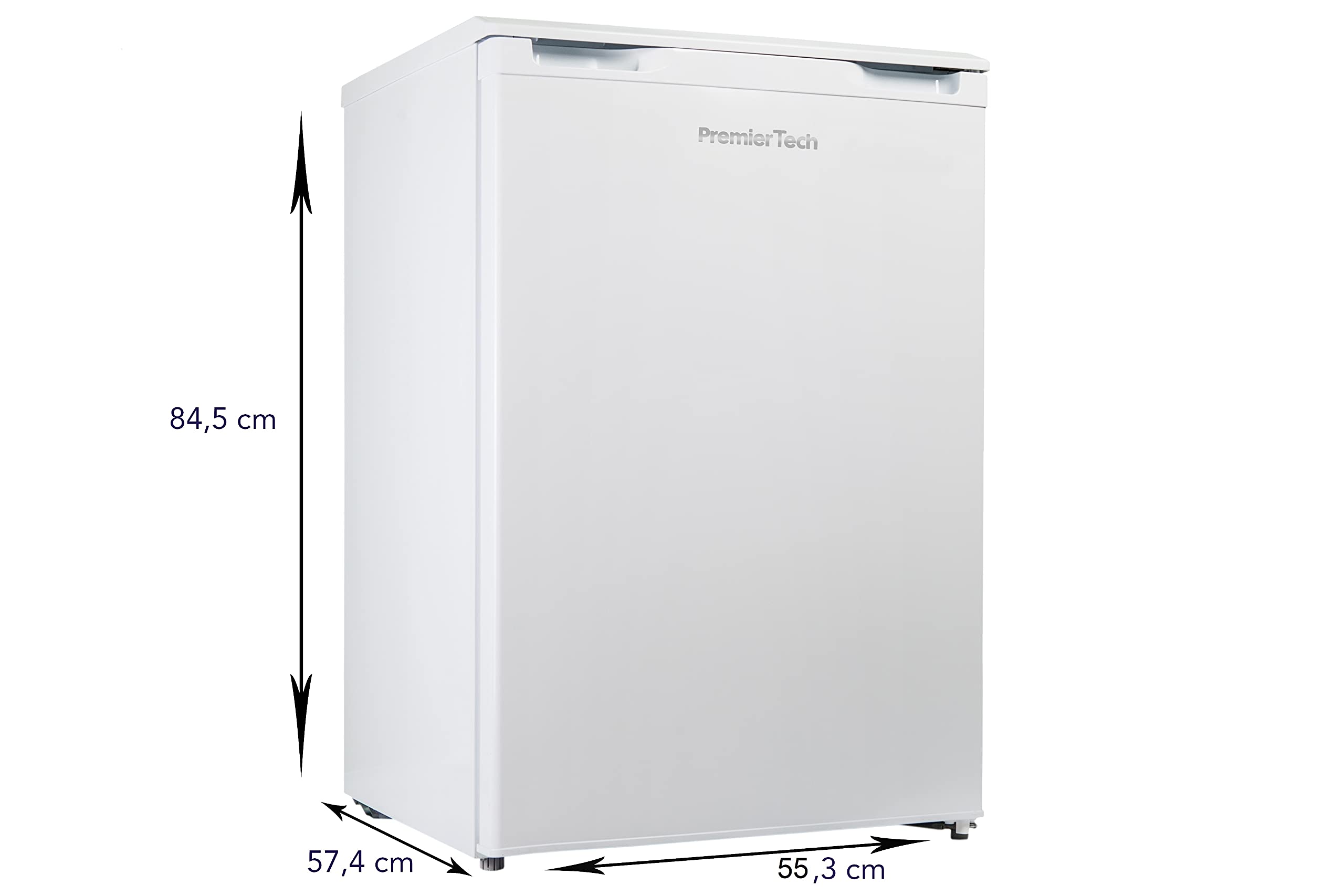 Premiertech Congelatore Verticale Freezer 86 Litri -24°Gradi A++ 4 Stelle 3 Cassetti Pt-Fr86