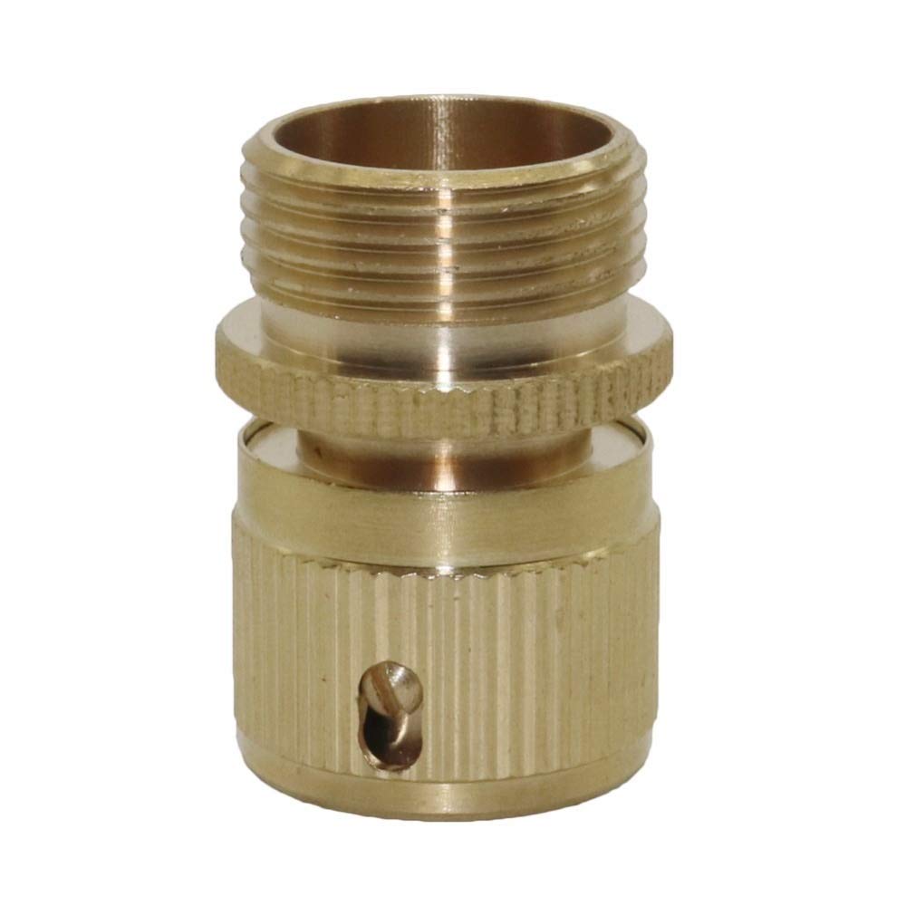 Connettore del Gomito del Tubo Ottone Filettatura Maschio Acqua connettore Giardino Irrigazione a Goccia Raccordi Car Wash Gun connettore Speciale Acqua Adattatore 20 Pz