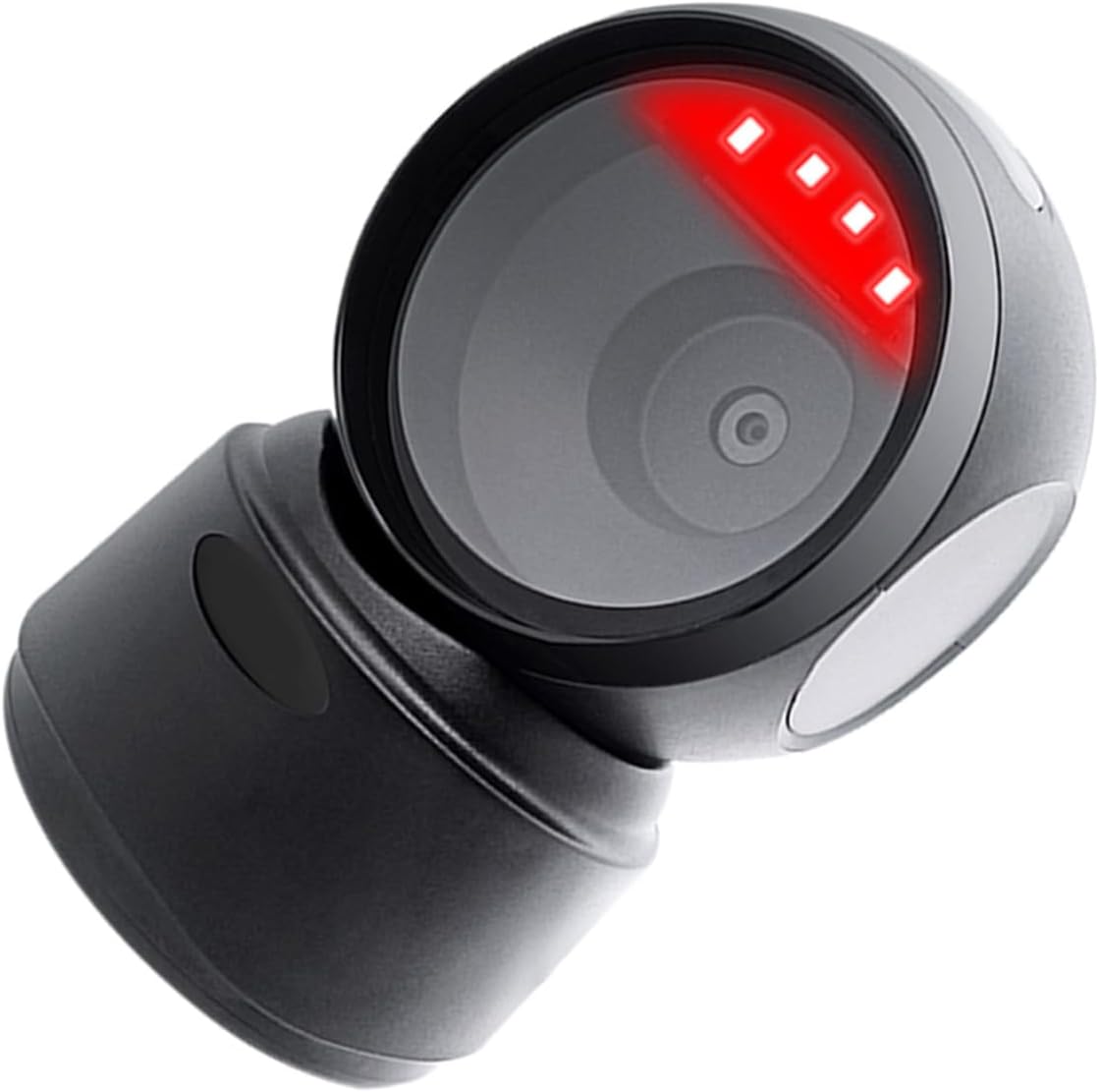 ASHATA USB Barcode Scanner with red scanning light active