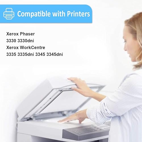 Miniatura 2 de Cartucho de tambor compatible 3330 3335 3345 extra alta capacidad 30,000 páginas para impresoras láser Xerox Phaser 3330 3330dni WorkCentre 3335