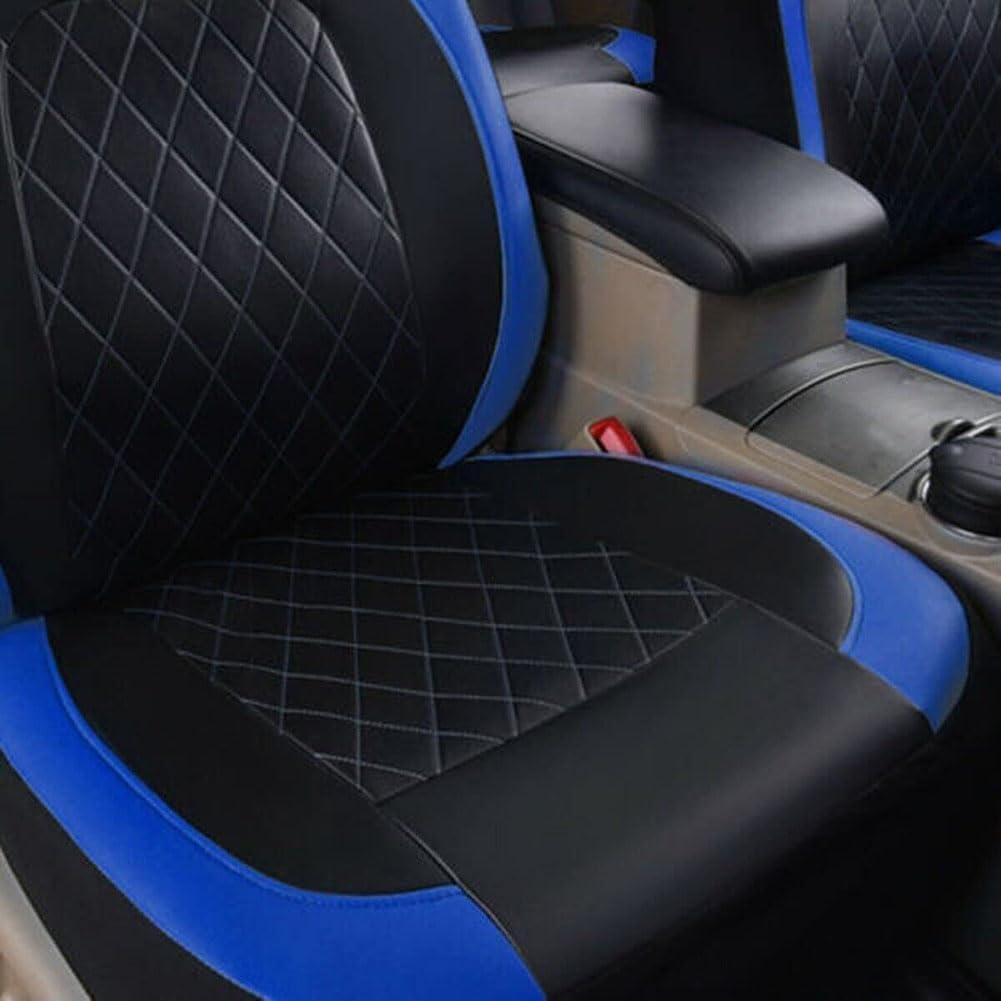 Auto Coprisedili per KIA XCeed/Xceed Plug-in Hybrid 2019-2023, Traspirante Antiscivolo Impermeabile Durevoli Interni Protezioni Sedile Accessori,C/Blue