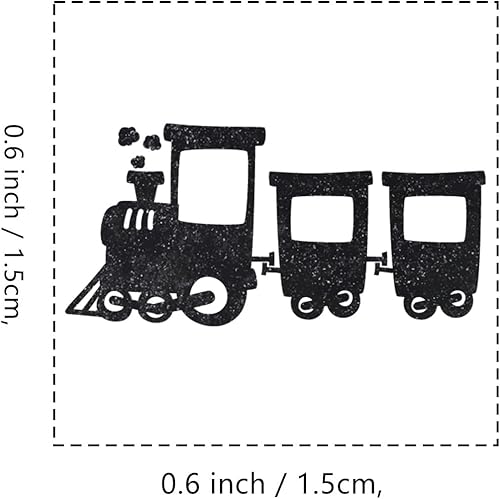 Miniatura 2 de Sello de goma de tren, mini sello pequeño de 35 pulgadas para álbumes de recortes, planificador de tarjetas