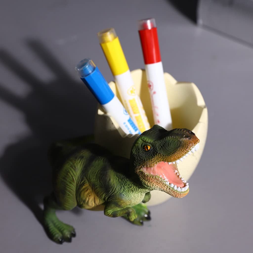 Stifteköcher Stifte Halter Netter Bleistifthalter lustiger Dinosaurier-Schreibtisch-Zubehör, Stift-Organizer for Heim- und Büro-dekorative Lieferungen Kunstversorgung Schreibtisch-Organizer(B)