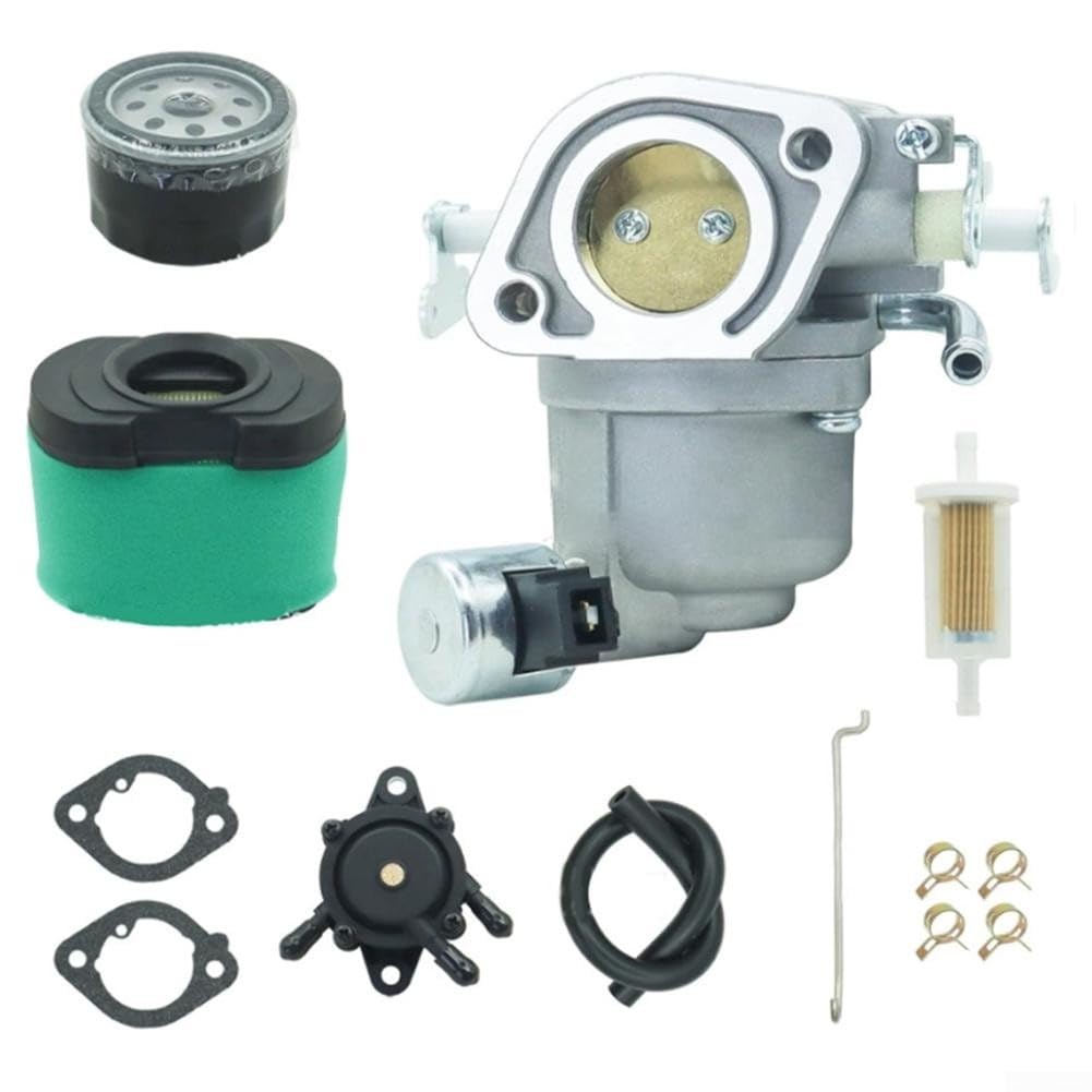 Kit de carburador para 596375 597128 596033 44N777 44N877 40U777, pieza de repuesto de metal para reparación de motor de cortacésped, fácil de instalar para jardín para equipos eléctricos al