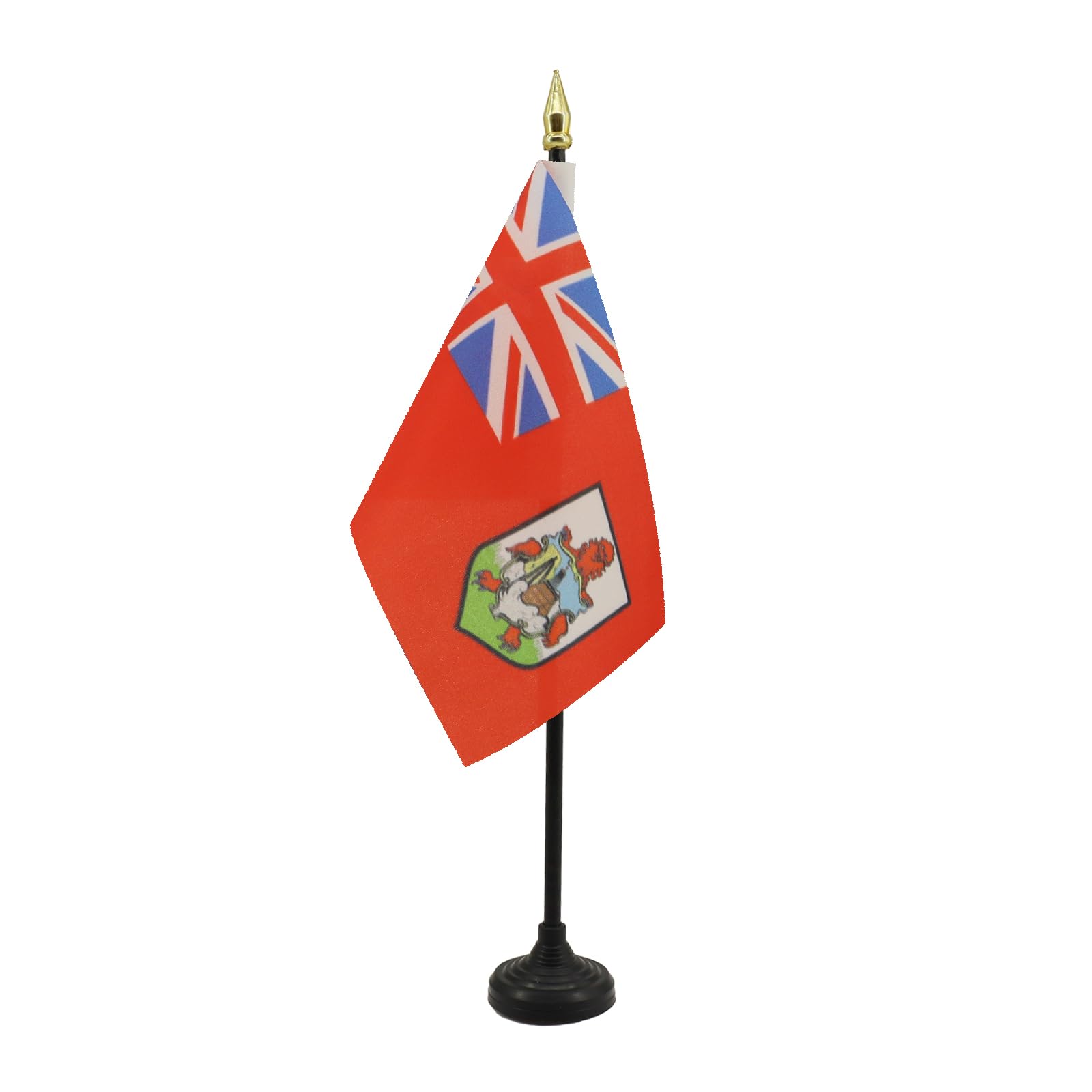 AZ FLAG Bermuda Table Flag 4x6 in 100D Polyester Plastic Base