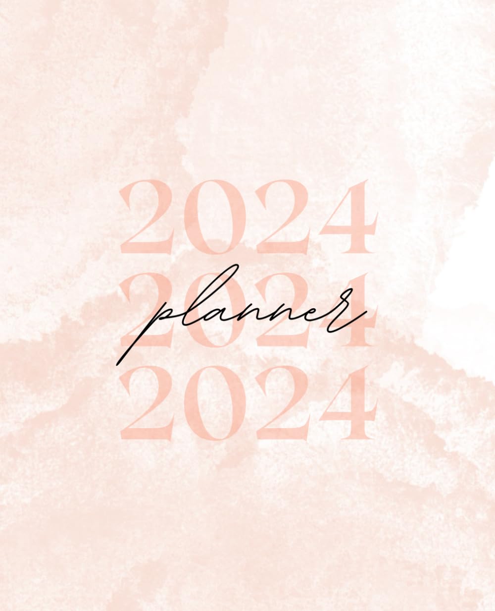 2024 Christian Daily Schedule Planner with Bible Verse Young Adult