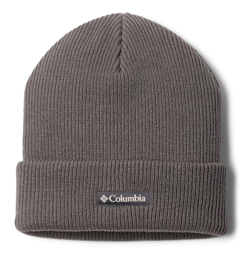 Columbia Whirlibird - Berretto con Risvolto, City Grey/Logo, Taglia Unica