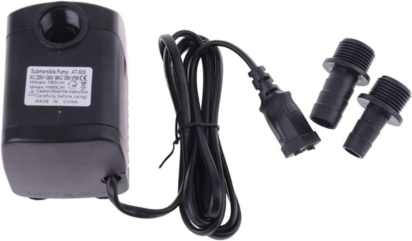 Water Pumps, Parts & Accessories Water Pump 220V 20W 1000L/H Brushless Submersible Fountain Water Pump Submersible Pump Aquarium