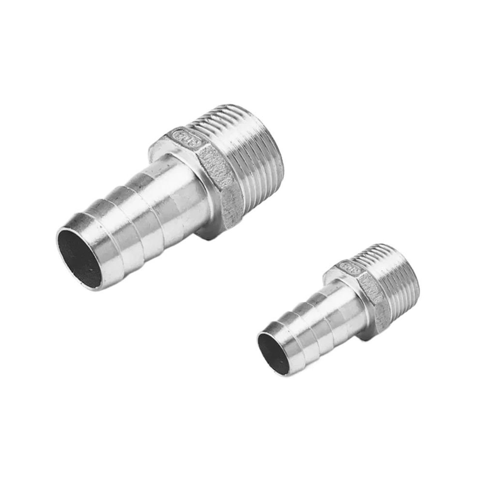 Connecteur De Raccord Tuyau À Mamelon Hexagonal, En Acier Inoxydable 316