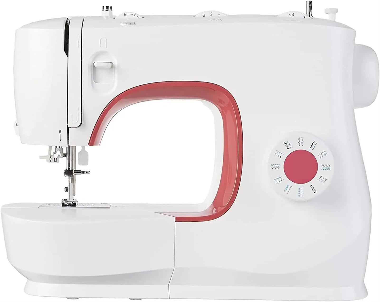 Edede One Color Sewing Machine, Sewing Machine With Accessory Kit & Foot Pedal Stitch Applications Simple & Great For Beginners