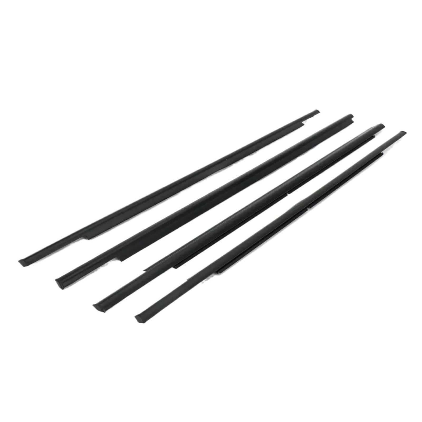 Glilar One Color Automotive Window Seals Compatible With Mitsubishi For Outlander 2007 2008 2009 2010 2011 2012 Car Window Weatherstrips Seal Strip Trim 5757A003 5757A004