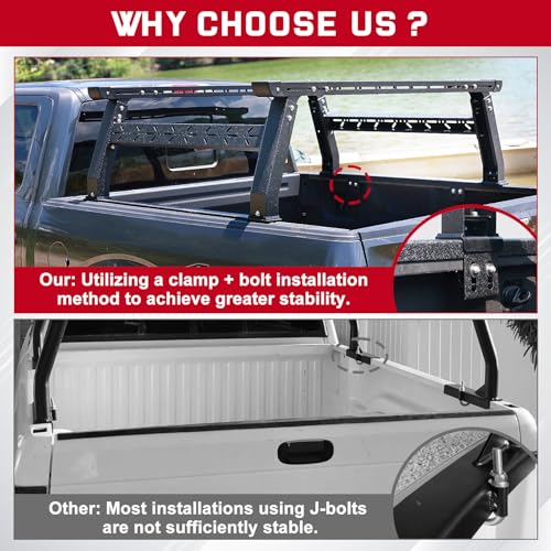 Image of Adjustable Overland Truck Bed Rack for Most Trucks