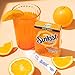 Sunkist Soda Orange Singles To Go Drink Mix, 12 Boxes with 6 Packets Each - 72 Total Servings