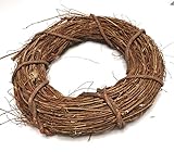 Tiefe: ca. 7cm Türkranz Tischkranz Reisigkranz ca. 35cm Braun Natur Shabby Landhaus [52361]